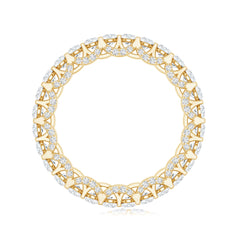 Certified Lab Created Diamond Eternity Wedding Band