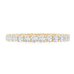 Certified Lab Created Diamond Eternity Wedding Band
