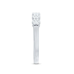 Certified Diamond Cluster Anniversary Ring