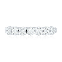 Certified Diamond Cluster Anniversary Ring