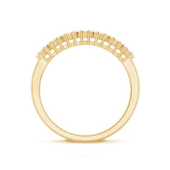 Certified Diamond Cluster Anniversary Ring