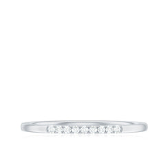 Minimalist Diamond Stackable Ring for Women
