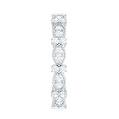 Designer Moissanite Eternity Ring for Women