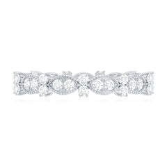 Designer Moissanite Eternity Ring for Women