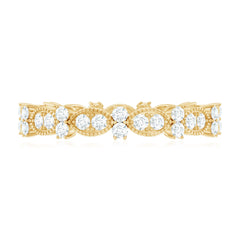 Designer Moissanite Eternity Ring for Women