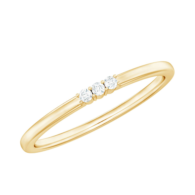 Certified Round Diamond Proposal Ring For Her