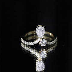 Designer Lab Grown Diamond Engagement Ring