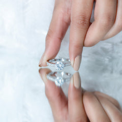Certified Lab Grown Diamond 2 Carat Solitaire Engagement Ring