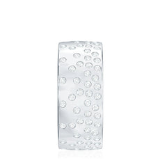 Certified Lab Grown Diamond Wedding Band in Flush Setting