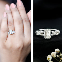 2 Carat Lab Grown Diamond Ring For Women With Certificate