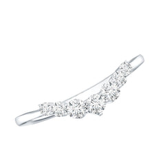 Certified Brilliant Cut Lab Grown Diamond Wedding Band Enhancer