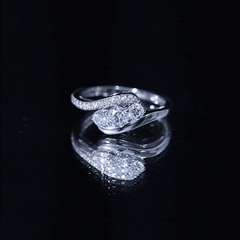 Certified Diamond 3 Stone Promise Ring