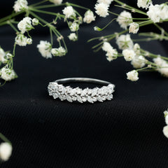 Certified Lab Grown Diamond Marquise Wedding Band
