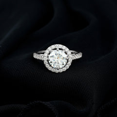 2 Carat Ethical Diamond Circle Engagement Ring