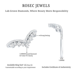 Classic Lab Grown Diamond Engagement Ring Enhancer