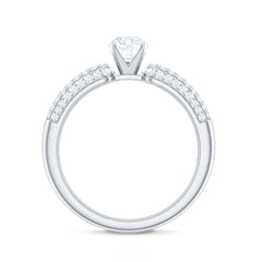 1.75 CT Cubic Zircon Statement Engagement Ring