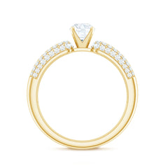 1.75 CT Cubic Zircon Statement Engagement Ring