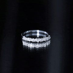 Certified Diamond Stackable Band Ring
