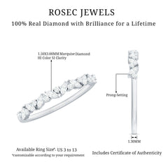 Certified Diamond Stackable Band Ring