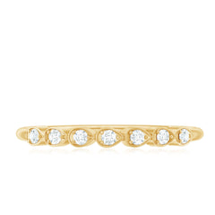 Certified Diamond Seven Stone Promise Ring