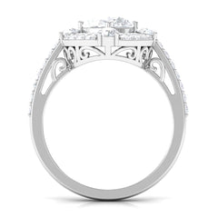 Cubic Zirconia Statement Engagement Ring