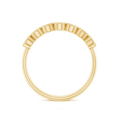Certified Diamond Anniversary Band in Bezel Setting