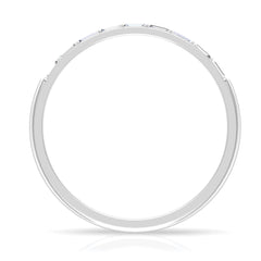 Baguette Diamond East West Stackable Ring