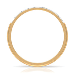 Baguette Diamond East West Stackable Ring