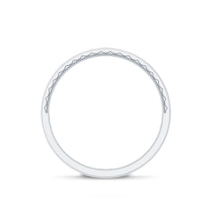 Certified Diamond Band Ring in Flush Setting