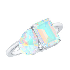 Natural Ethiopian Opal Toi Et Moi Ring