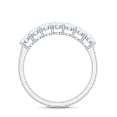 Natural Diamond Half Eternity Band Ring for Women