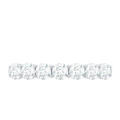 Natural Diamond Half Eternity Band Ring for Women