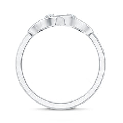 Certified Real Diamond Infinity Promise Ring for Women