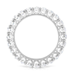 Certified Moissanite Stackable Eternity Band Ring