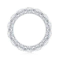Designer Moissanite Anniversary Band Ring