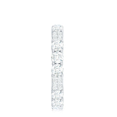 Designer Round Moissanite Full Eternity Ring for Women