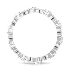 1 CT Elegant Cubic Zirconia Eternity Ring