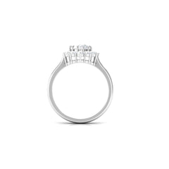 Princess Diana Inspired Simulated Diamond Engagement Ring