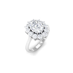 Princess Diana Inspired Simulated Diamond Engagement Ring