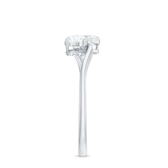 Heart Shape Lab Grown Diamond Toi Et Moi Promise Ring