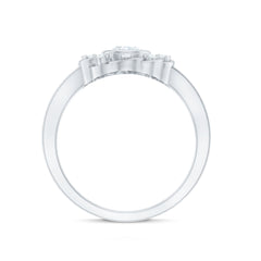 Lab Grown Diamond Nature Inspired Flower Engagement Ring