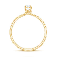 Solitaire Lab Grown Diamond Promise Ring
