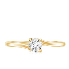 Solitaire Lab Grown Diamond Promise Ring