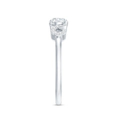 Lab Grown Diamond Criss Cross Promise Ring