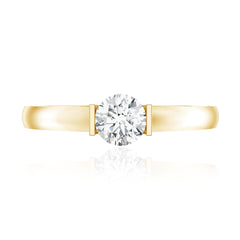 Minimal Lab Grown Diamond Solitaire Ring