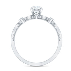 Cubic Zirconia Promise Engagement Ring