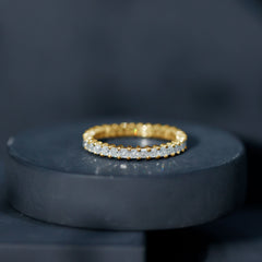 1.50 CT Zircon Full Eternity Ring