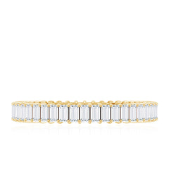 Baguette Cut Diamond Eternity Wedding Band Ring
