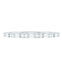 0.50 CT Diamond Full Eternity Stackable Ring
