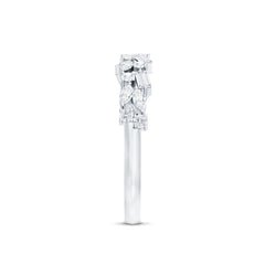 Real Diamond Half Eternity Band Ring